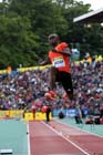 Ignisious Gaisah in the long jump, 2012 Samsung Diamond League, Crystal Palace, London.